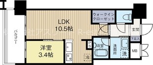 RJRプレシア百年橋の物件間取画像